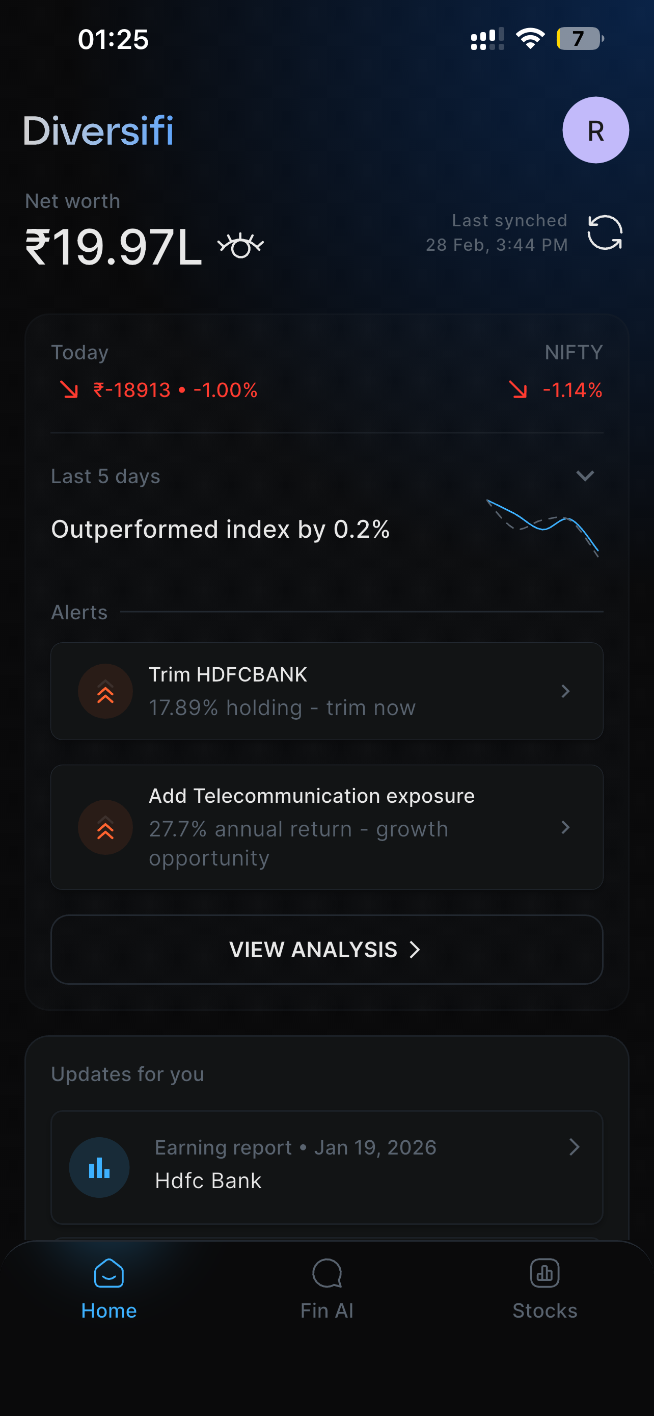 Diversifi - AI for Investors